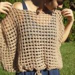 Pdf Crochet Pattern The Not-a-poncho Top